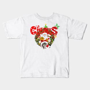 Happy merry christmas friend Kids T-Shirt